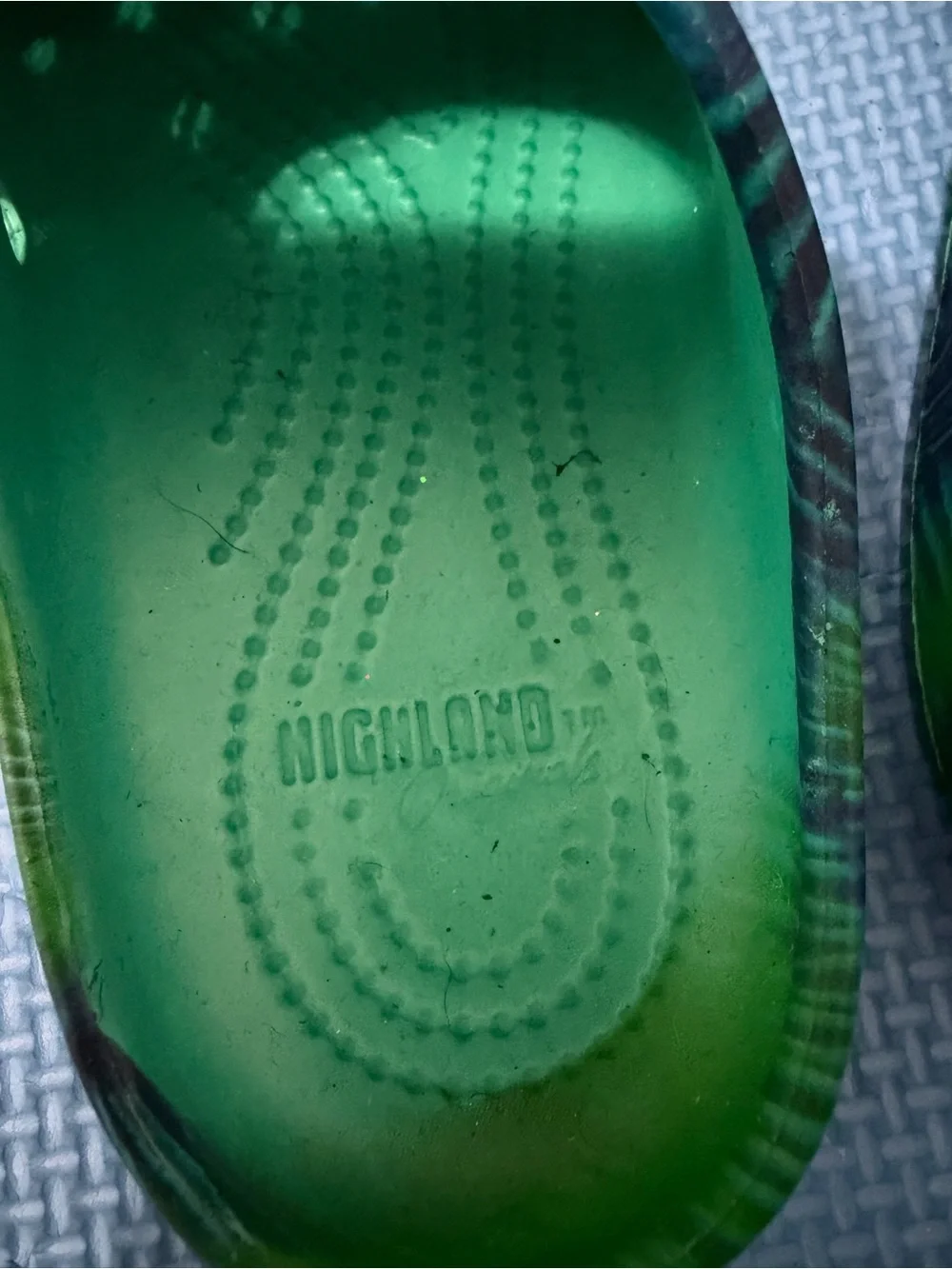 NWOT- Kids Tie-Dye Green Slip-On Sandals